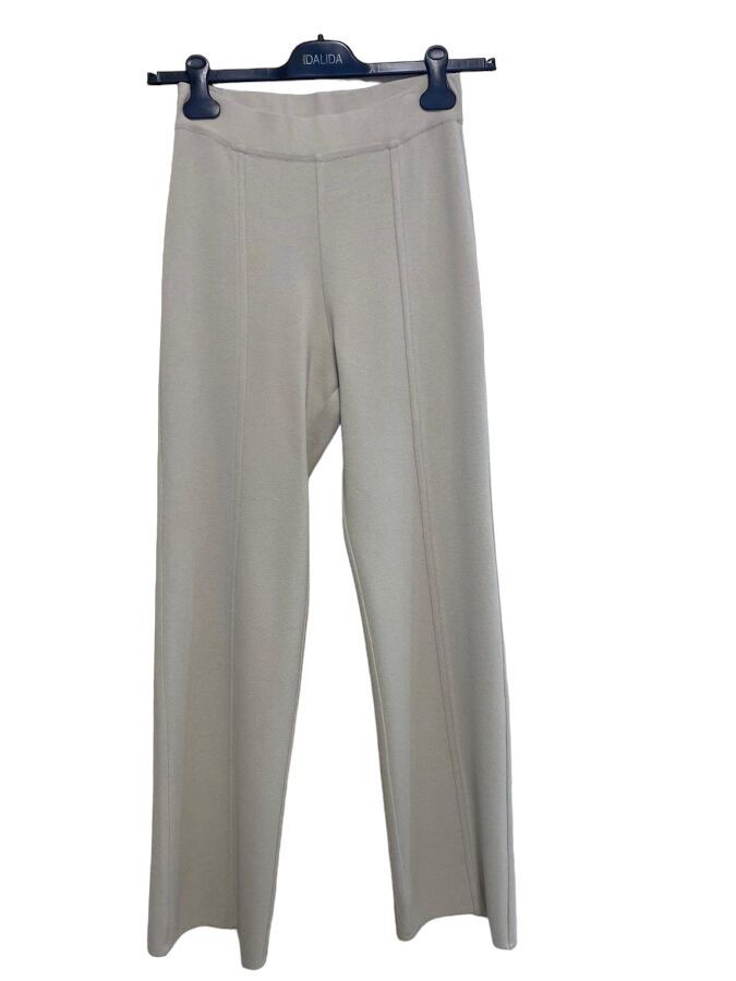 T24Y-7006 Pipe Leg Knitwear Trousers - 12