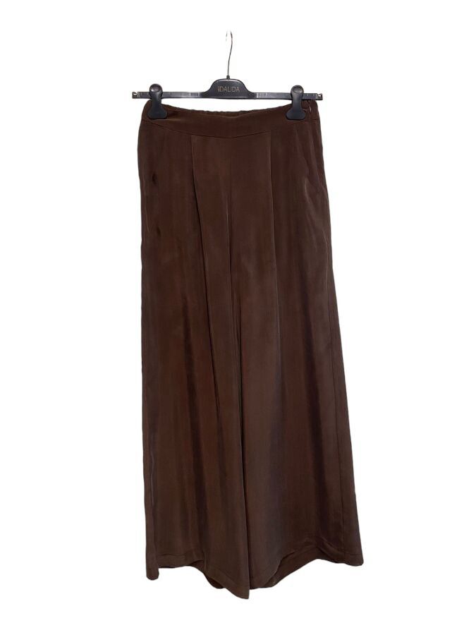 T24Y-7009 Wide Leg Pocket Cupra Trousers - 13