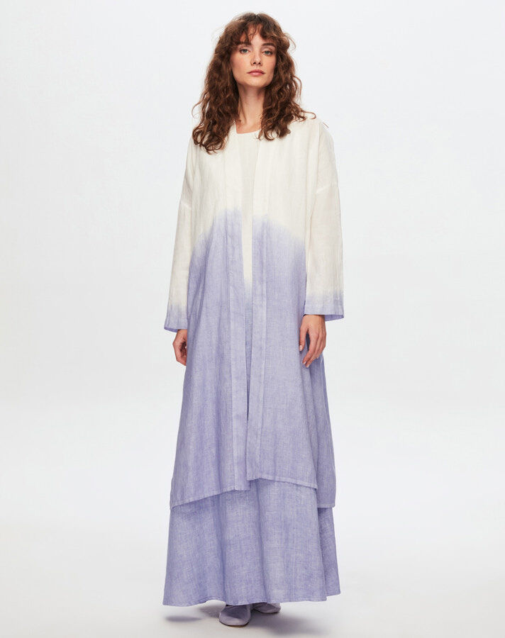 T24Y-8000 Gradient Linen Jacket - 10