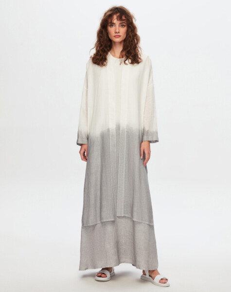 T24Y-8000 Gradient Linen Jacket - 12