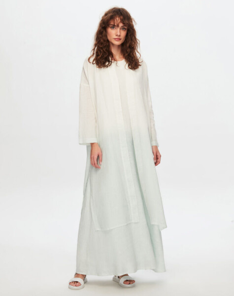 T24Y-8000 Gradient Linen Jacket - 3