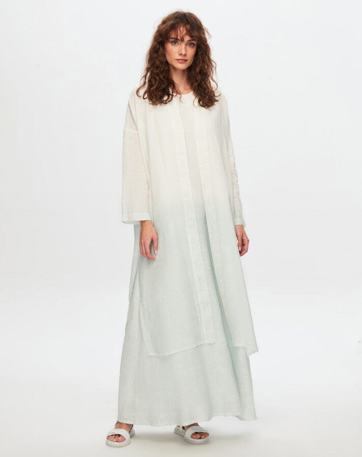 T24Y-8000 Gradient Linen Jacket - 3