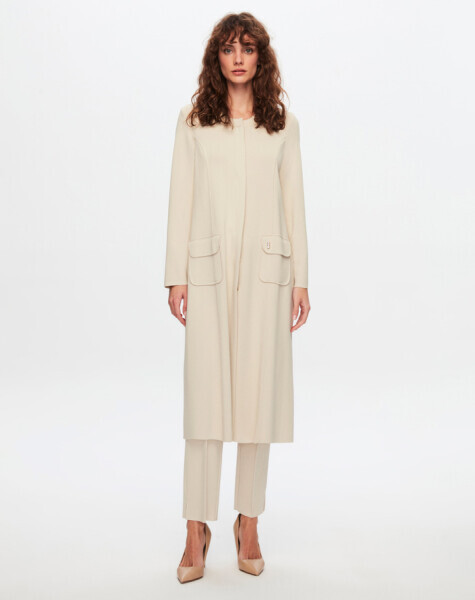 T24Y-8007 Düz Renk Klasik Elegant Ceket 002-MİNK - 10