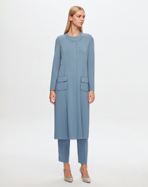 T24Y-8007 Düz Renk Klasik Elegant Ceket 002-MİNK - 30