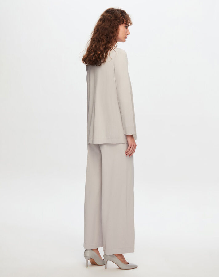 T24Y-8009 Elegance Jacket with Pearl Collar - 2