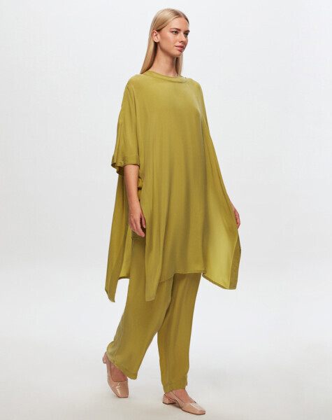 T24Y-8013 Cupro Panço OLİVE - MISS DALIDA