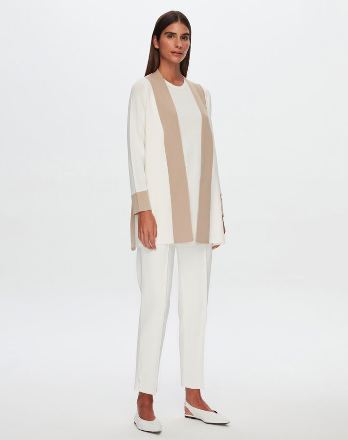 T24Y-8021 Knitwear Cupro Jacket - 6