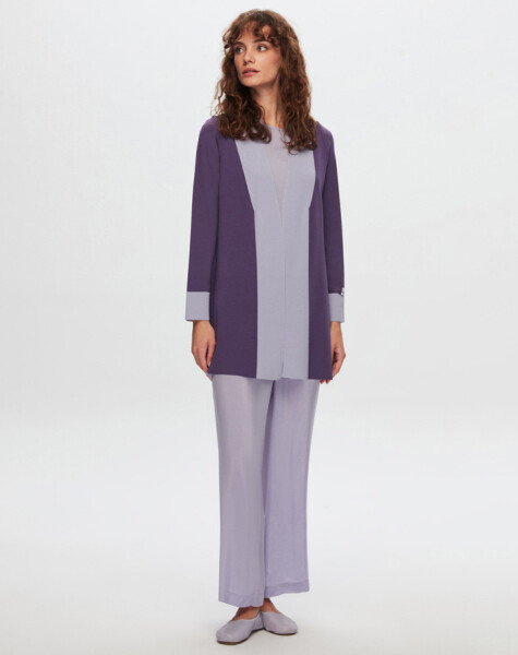 T24Y-8021 Knitwear Cupro Jacket - 11