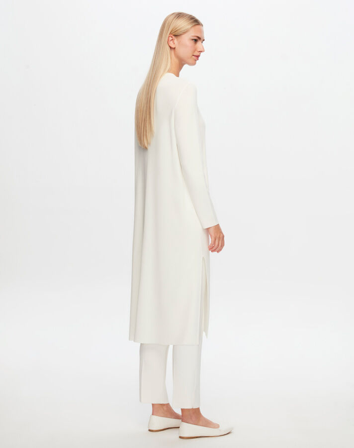 T24Y-9014 Zippered Long Cardigan - 7