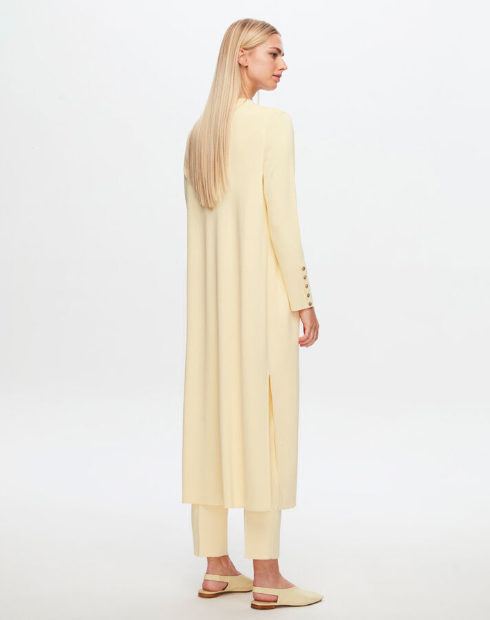 T24Y-9021 Clean Cut Solid Color Buttoned Cardigan - 7