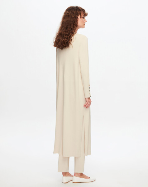 T24Y-9021 Clean Cut Solid Color Buttoned Cardigan - 22