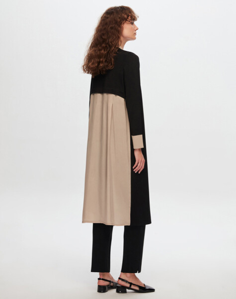 T24Y-9023 Cupro Knitwear Long Cardigan on the Back - 8