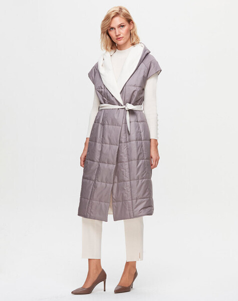 T25K-1010 İçi Triko Astarlı Yelek MİNK - 1