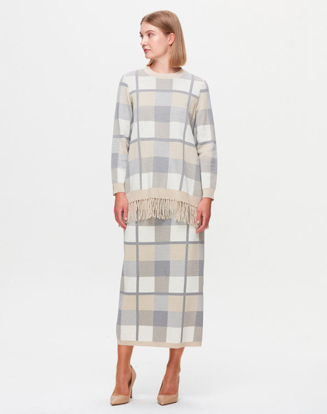 T25K-2003 Kareli Kalem Etek 8YR71-STONE - 1