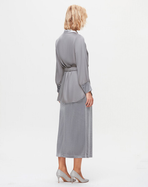 T25K-2004 Kadife Kalem Etek GREY - 2