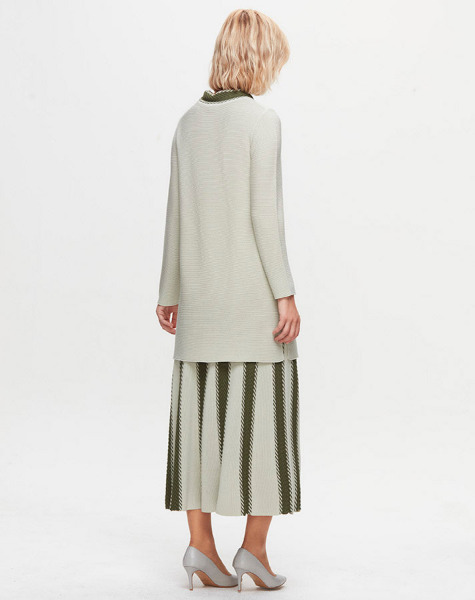 Renk Detaylı Kloş FARAD-GREEN Etek - 2