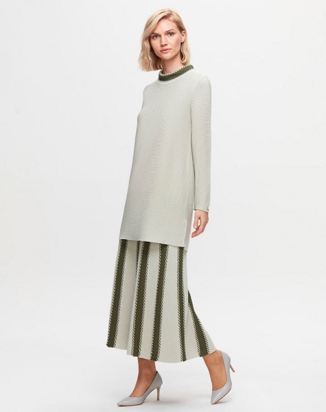 Renk Detaylı Kloş FARAD-GREEN Etek - 1