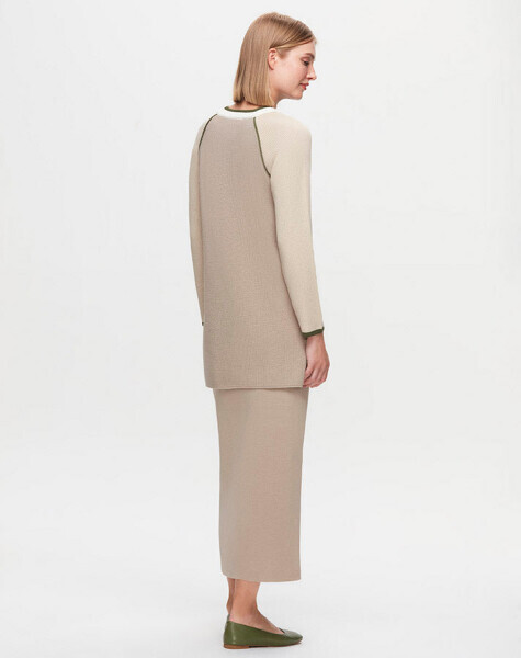 T25K-2010 Triko Kalem Etek 8YR71-STONE - 2