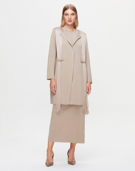 T25K-2010 Triko Kalem Etek DIDO-BEİGE 