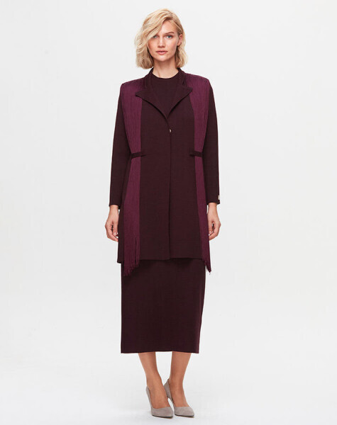 T25K-2010 Triko Kalem Etek TROTA-OUBERGİNE - 1