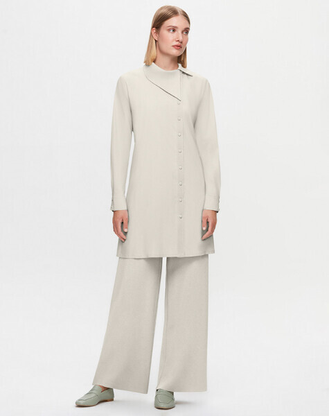 Asimetrik Kesim SAND Gömlek - 1