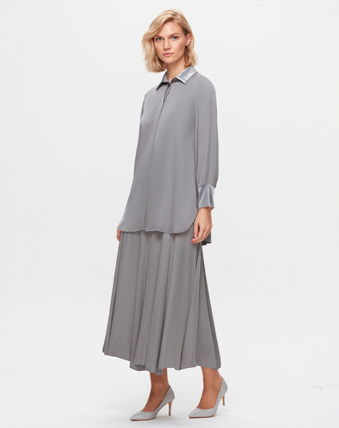 T25K-3003 Velvet Detailed Shirt - 9