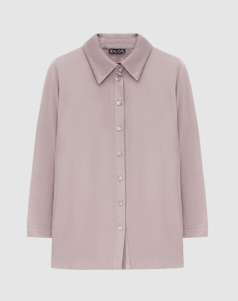 T25K-3008 Cupro Triko Gömlek SCURE-MİNK - 1