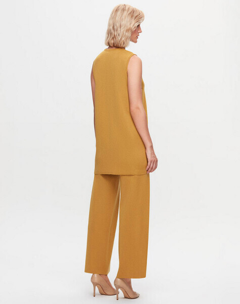 T25K-6000 Kolsuz Basic triko tunik DOTE-MUSTARD - 2