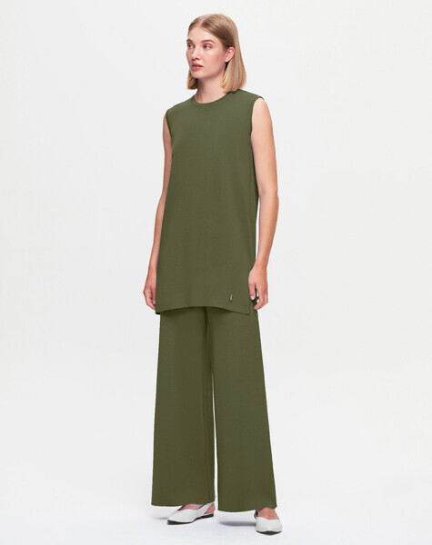 T25K-6000 Kolsuz Basic triko tunik FARAD-GREEN - 1