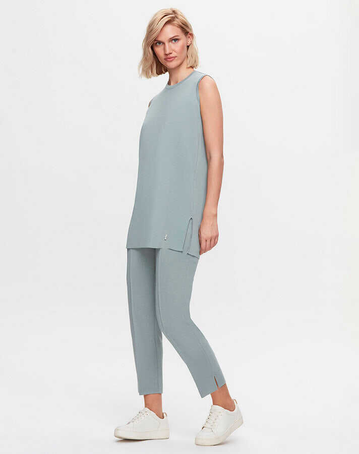 T25K-6000 Kolsuz Basic triko tunik MANİA-RESEDA - 1