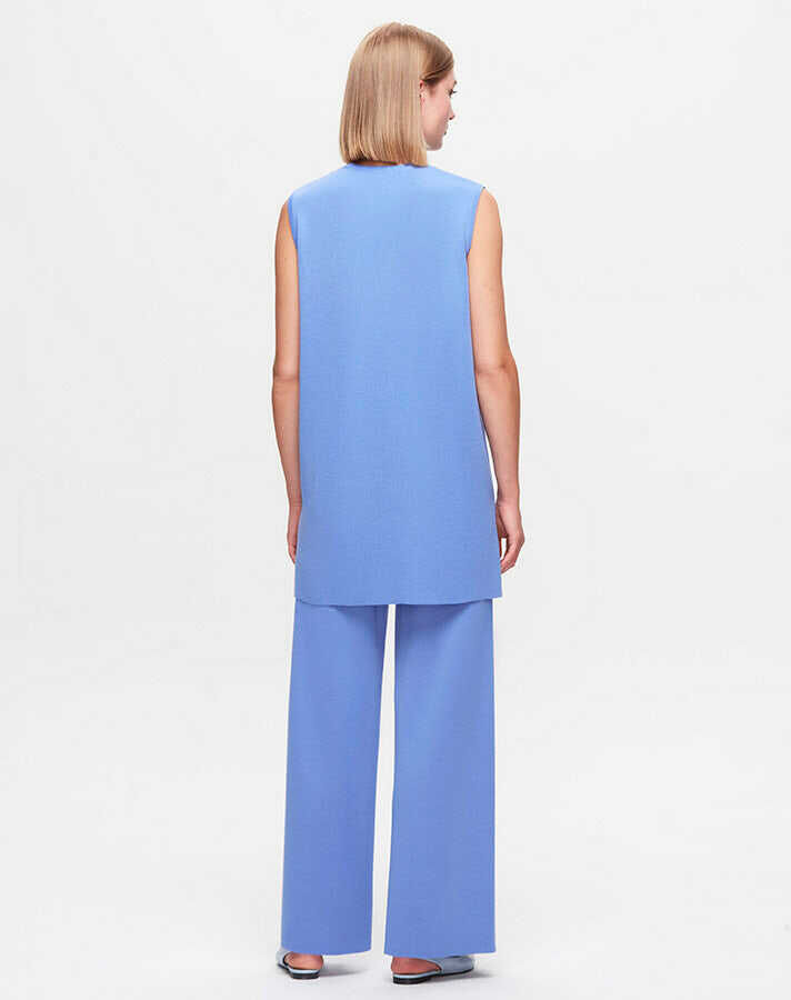 T25K-6000 Kolsuz Basic triko tunik PANNO-SAPPHIRE - 2