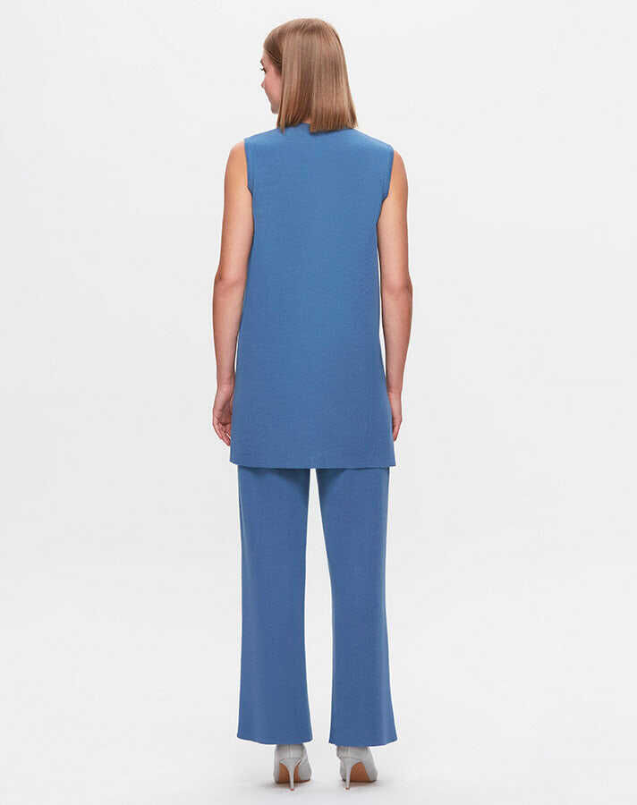 T25K-6000 Kolsuz Basic triko tunik PB15E-DARK BLUE - 2