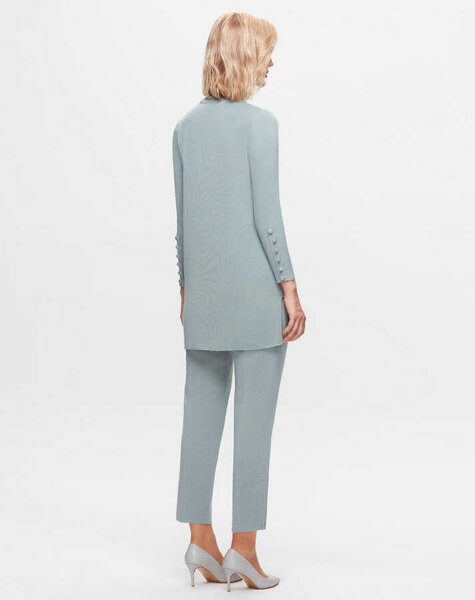 T25K-6001 Uzun Kollu Basic Triko Tunik MANİA-RESEDA - MISS DALIDA (1)