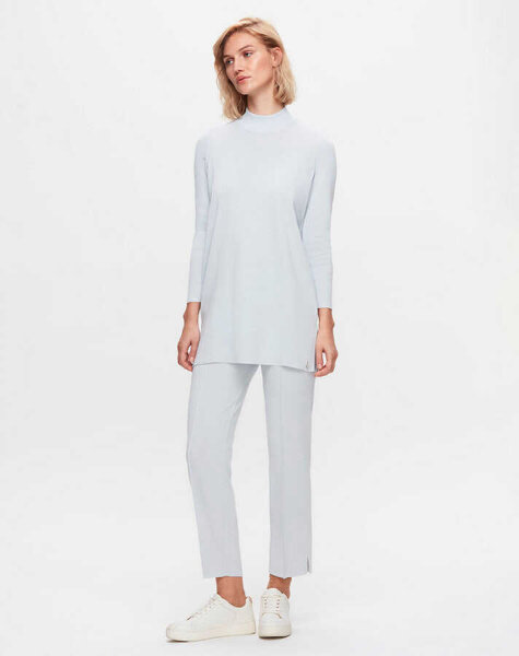 T25K-6001 Uzun Kollu Basic Triko Tunik PB02V-ICE 