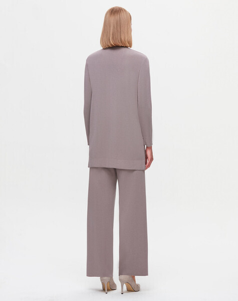 T25K-6012 Taş Detaylı Triko Tunik SCURE-MİNK - 3