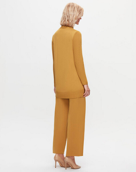 T25K-7001 Bol Paça Triko Pantolon DOTE-MUSTARD - MISS DALIDA (1)