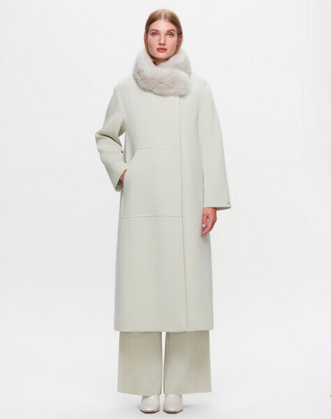 T25K-8001 Büyük Cepli Manto FONIA-RIVER - MISS DALIDA