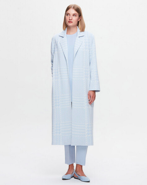 T25K-8006 Piyedepıl Desenli Kaban PATIO-LIGHT SAPPHIRE - 1