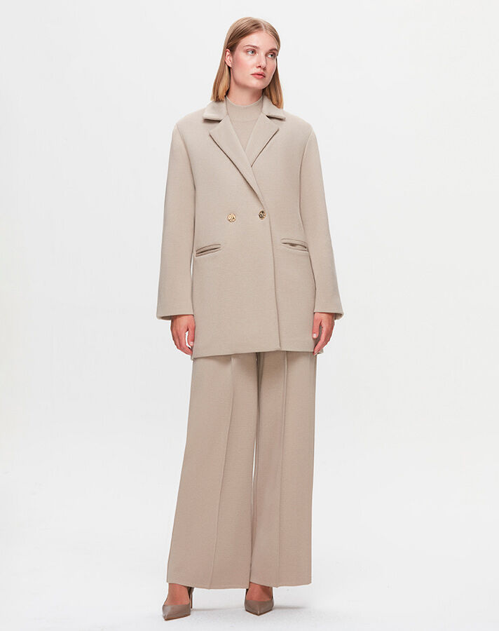 T25K-8009 Çelik Örgü Blazer Ceket - 2