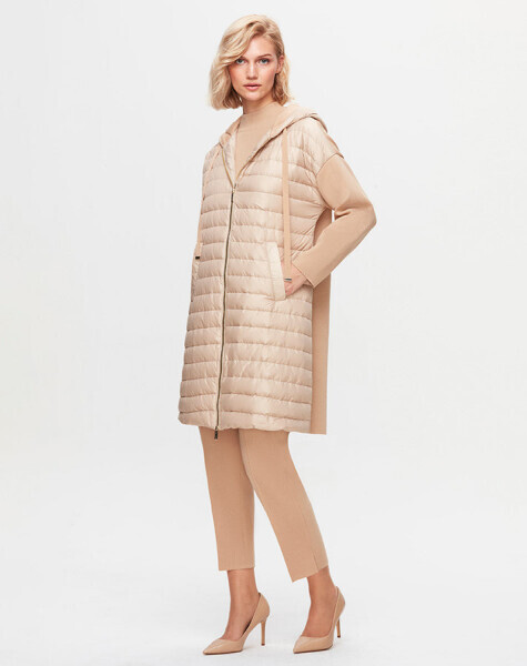 T25K-8017 Kolları Triko Mont DIDO-BEİGE - 2