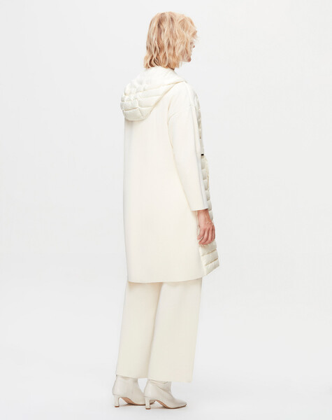 T25K-8017 Sleeves Knitwear Coat - 8