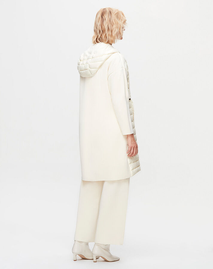 T25K-8017 Sleeves Knitwear Coat - 8
