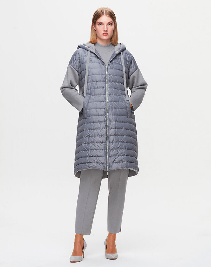 T25K-8017 Sleeves Knitwear Coat - 12