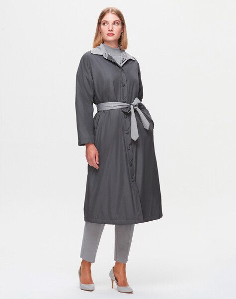 T25K-8019 Triko Astarlı Rüzgarlık ANTHRACITE - 3