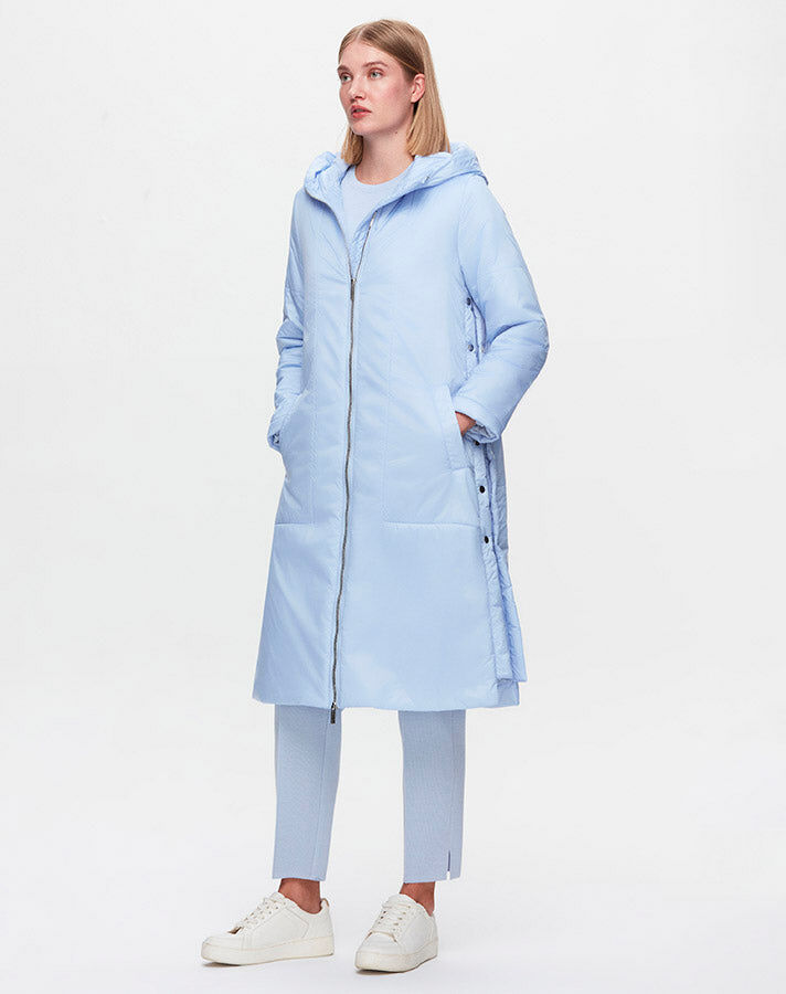 T25K-8020 Coat with Buttons on the Sides - 2