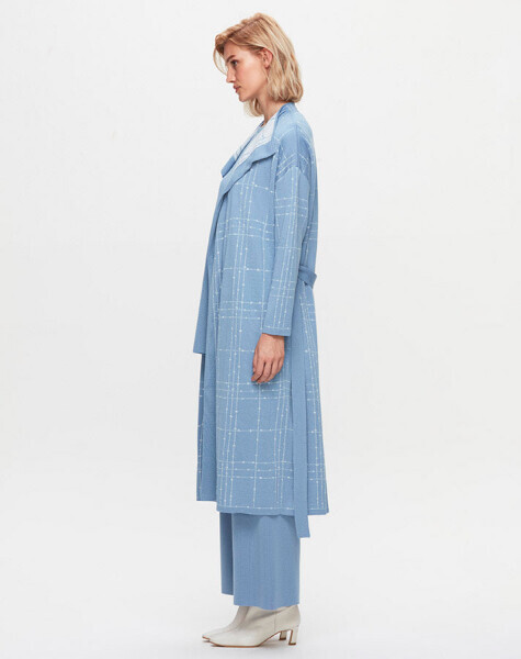 T25K-9002 Beli Kuşaklı Triko Hırka PB13E-BLUE - MISS DALIDA (1)