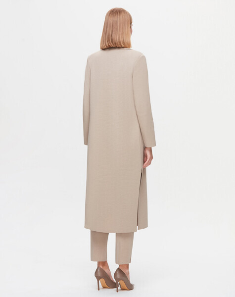 T25K-9012 Cebi ve Kemeri Deri Hırka 8YR71-STONE - 3