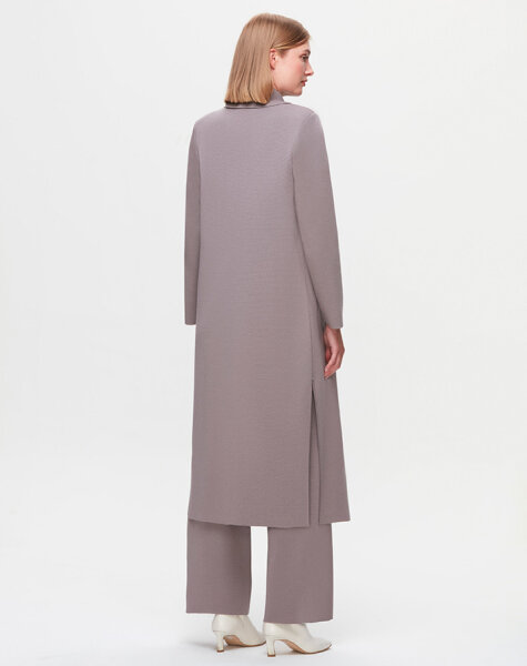 T25K-9012 Cebi ve Kemeri Deri Hırka SCURE-MİNK - 3