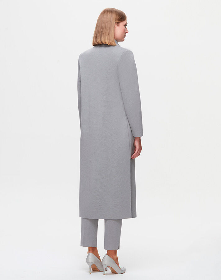 T25K-9012 Cebi ve Kemeri Deri Hırka VİALE-GREY - 2