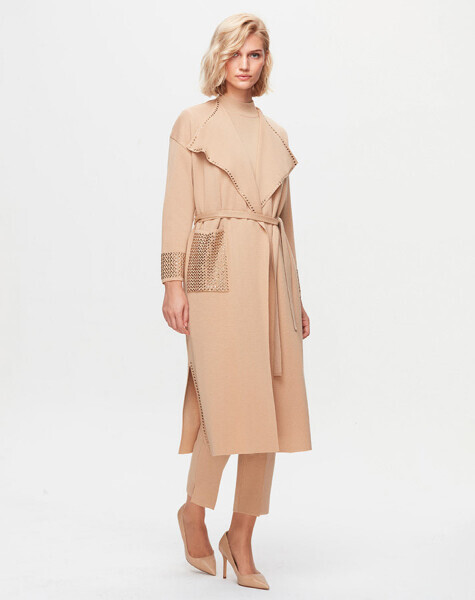 T25K-9013 Cebi ve Önü Yakası Detaylı Hırka YY216-BEİGE - MISS DALIDA (1)